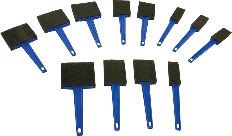 BRUSH FOAM LOW DENSITY 12PC   