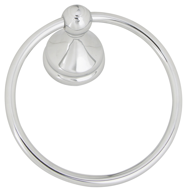 TOWEL RING V ENETIAN CHROME   