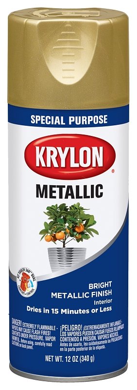 PAINT SPRAY GLOSS BRT GLD 12OZ