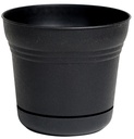 PLANTER SATURN BLACK 10IN     