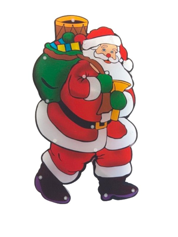 SANTA SINGLE SIDED 18IN       