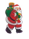 SANTA SINGLE SIDED 18IN       