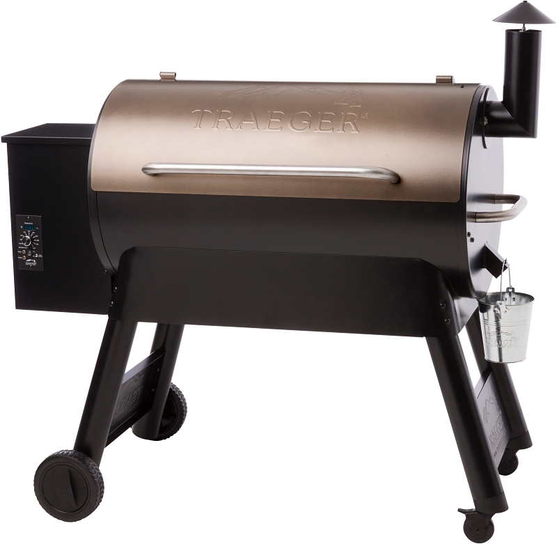 PRO WOOD PELLET GRILL BRONZ 34