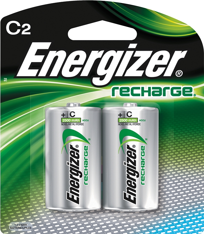 BATTERY RECHARGE NIMH 2PACK C 