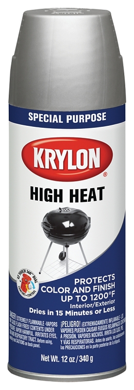 PAINT SPRY HIGH HEAT ALUM 12OZ