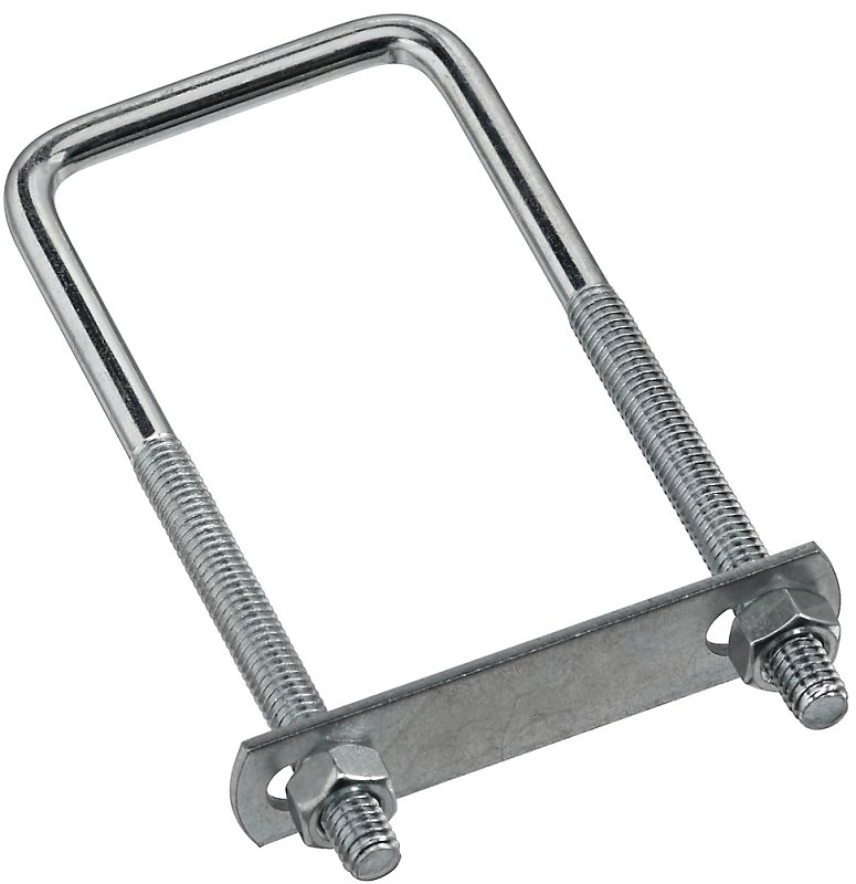 [3206349] BOLT U SQUARE 5/16X2X5IN ZINC 