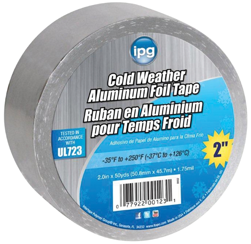 TAPE AL FOIL CLD WTHR 2INX50YD