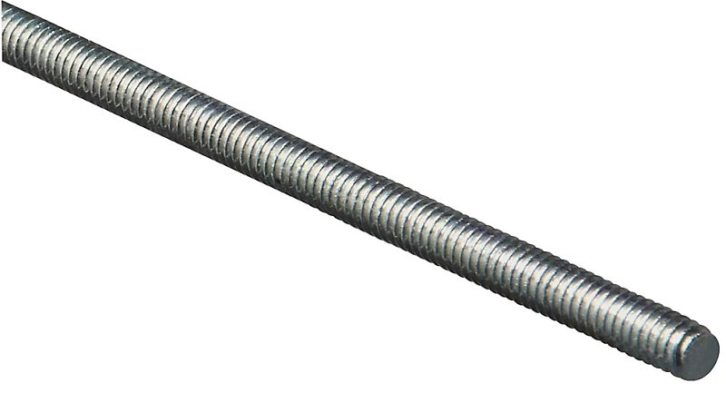 [5524285] STEEL ROD THRD ZN BLU1/4-20X36