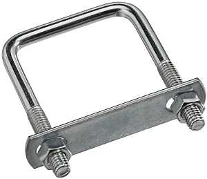 BOLT U SQUARE 5/16X2X3IN ZINC 