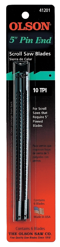 BLADE SCROLL SAW 0.1X0.018X5IN