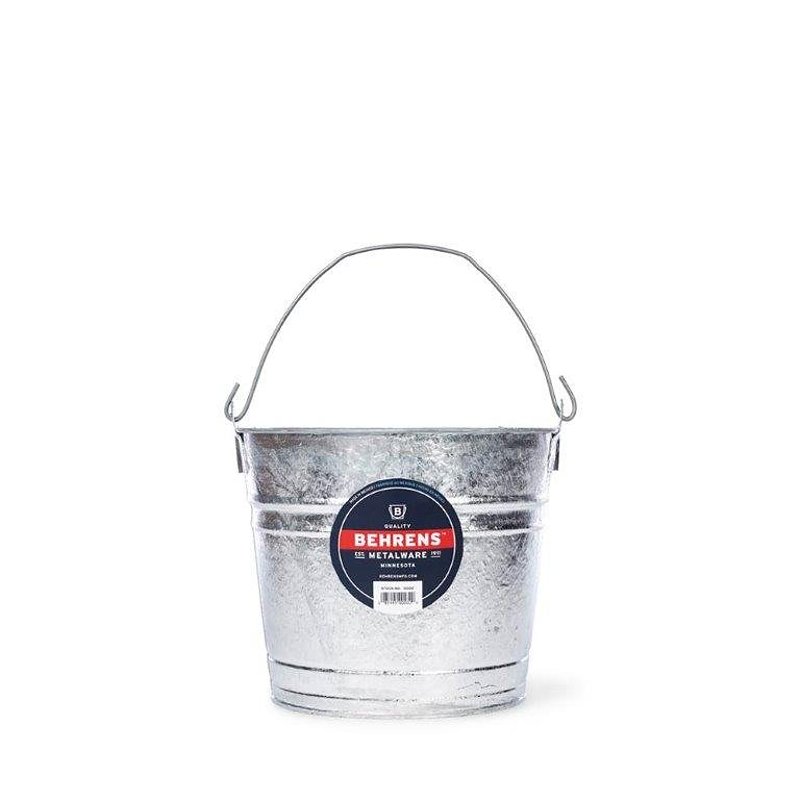 BUCKET WATER HTDP MTL 10 QT   