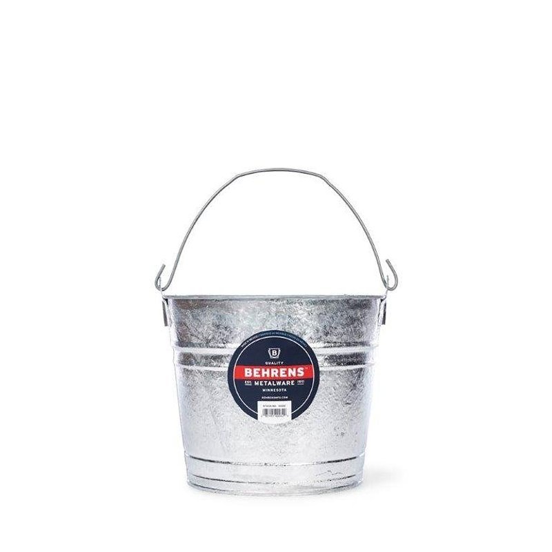 [6231385] BUCKET WATER HTDP MTL 10 QT   
