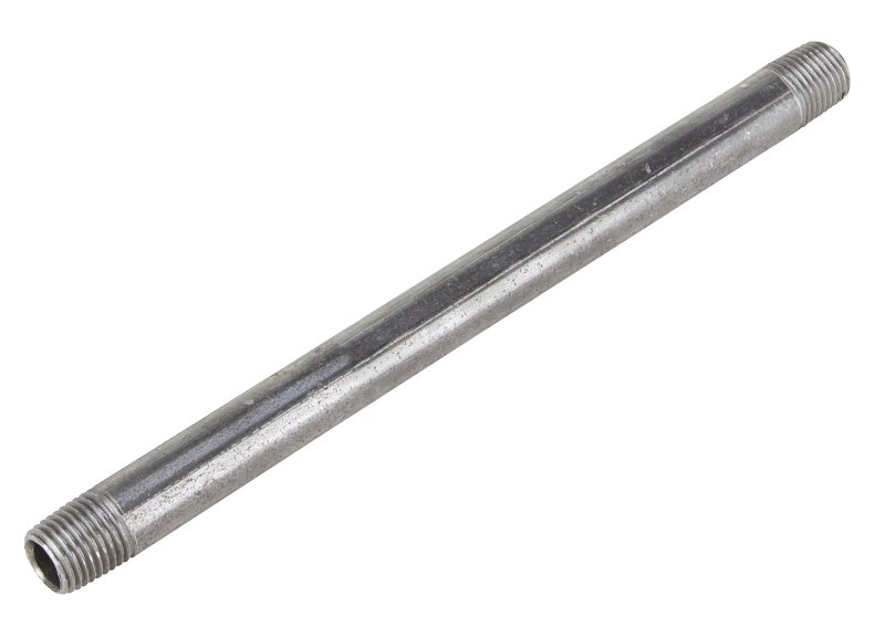 PIPE NIPPLE BLACK 1/4X6       