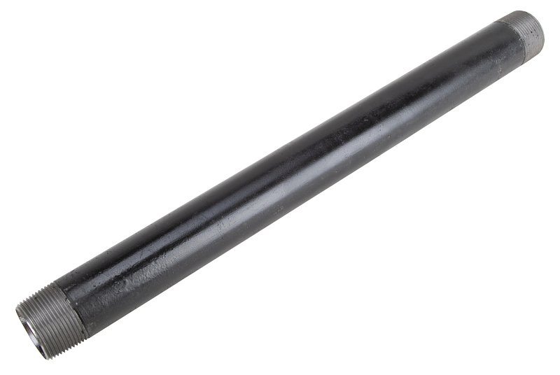 PIPE NIPPLE BLACK 1-1/4X18    