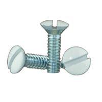SCREWS WALL PLT 6/32X1/2IN WHT