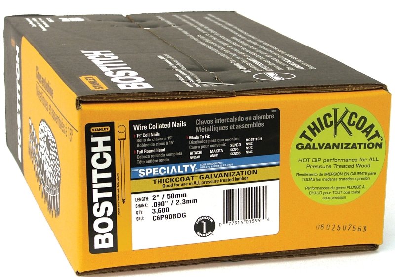 NAIL SIDING COIL SMTH 092X2   