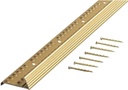 GRIPPER CARPET ALUM SATBR 36IN