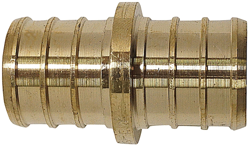 COUPLER PEX 3/4INCH BRASS     