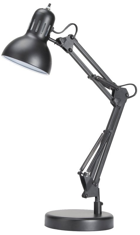 [2629624] LAMP DESK SWG ARM ADJ A19 BLK 