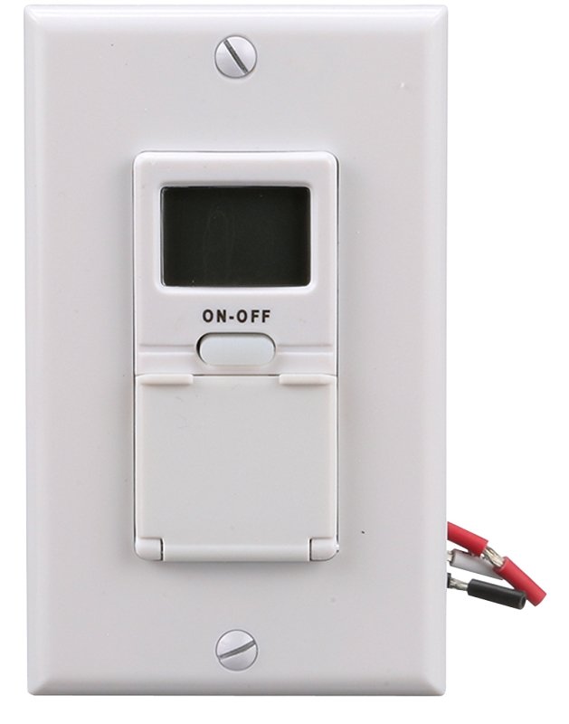 TIMER ELEC DIGITAL 7DAY WHITE 