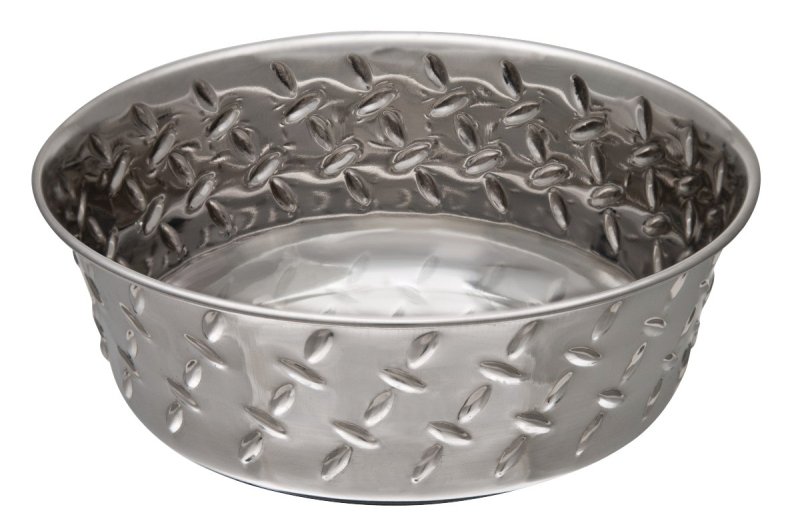 BOWL DIAMOND PLATE 1QT        