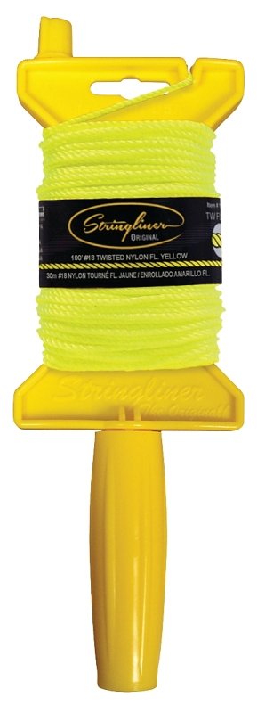 REEL MASON LINE 100FT YELLOW  