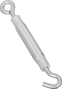 TURNBUCKLE HOOK/EYE 7-1/2 ZINC