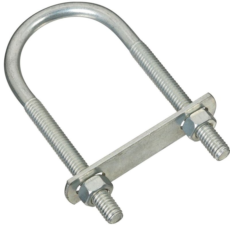 [1288448] BOLT U W/NUT 5/16X1.75X4.25 ZN