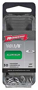 RIVET WASHER ALUM 30PK 1/8IN  