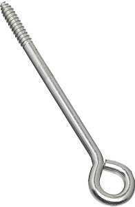 BOLT LAG EYE 3/8X8IN ZINC     