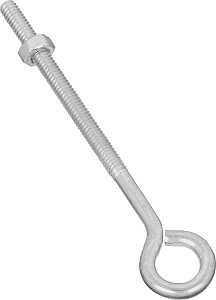 EYE BOLT W/NUT 1/4X5IN ZINC   