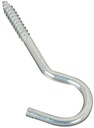 HOOK CEILING 1/4X4-1/4IN ZINC 