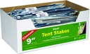 TENT STAKE PLATED STEEL 9 INCH
