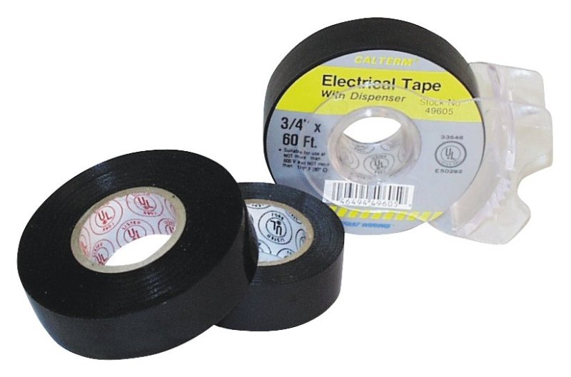 [1774090] BLACK ELECTRICAL TAPE 30FT    