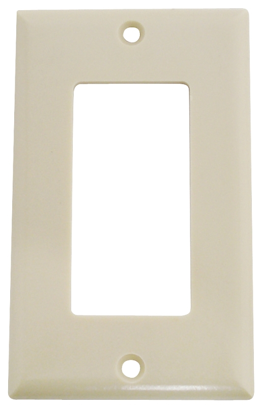 WALL PLATE STNDRD IVORY 1GANG 