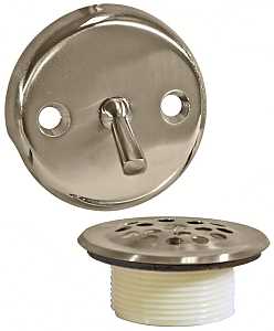 TRIM TUB DRAIN LEVER BRSH NIC 