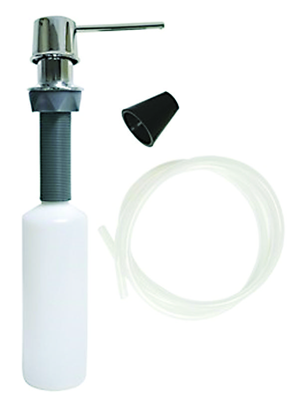 SOAP DISPENSER STRAIGHT CHROME