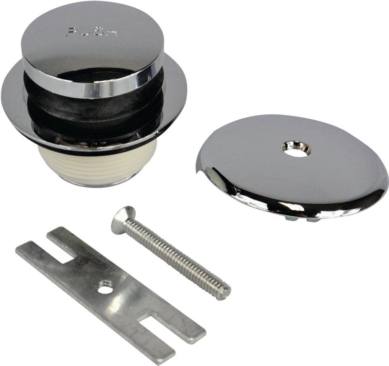 [1993807] TRIM TUB DRAIN TOUCHTOE CHROME