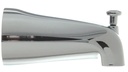 TUB SPOUT 1/2SLIP W/DIVRT CHRM