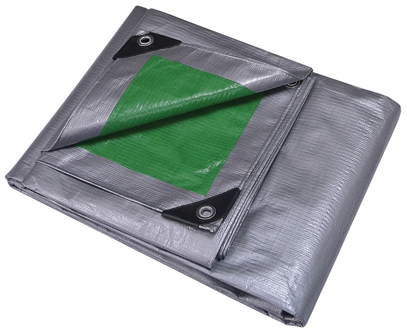TARP HD GREEN/SILVER 8X10FT   