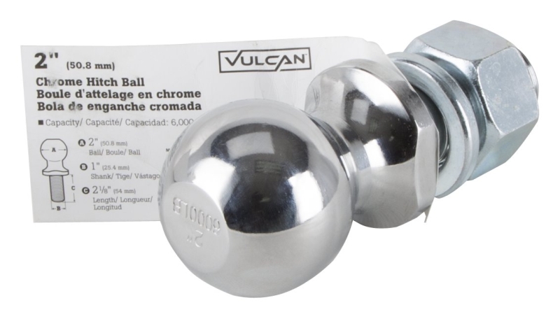 HITCH BALL 2INX1DIAX2-1/8INL  