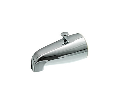 TUB SPOUT W/DIVERTER CHROME   