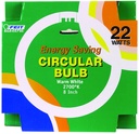 BULB FLUOR CIR WW 4PIN 8IN 22W