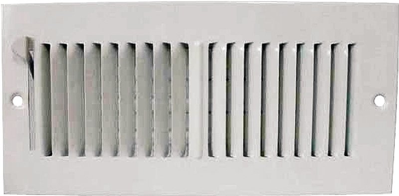 REGISTER SIDEWALL 2WY 10X4 WHT
