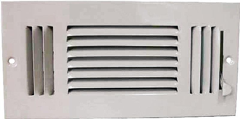 [2714533] REGISTER SIDEWALL 3WY 10X4 WHT