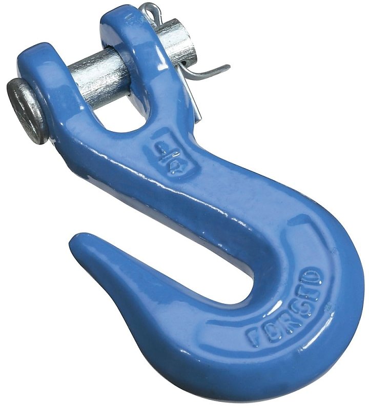 HOOK CHAIN BLUE 1/4IN         