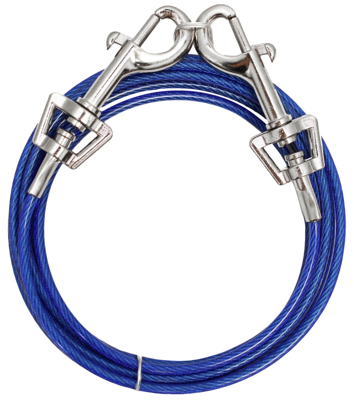 TIE OUT DOG MEDIUM 10 FOOT PDQ