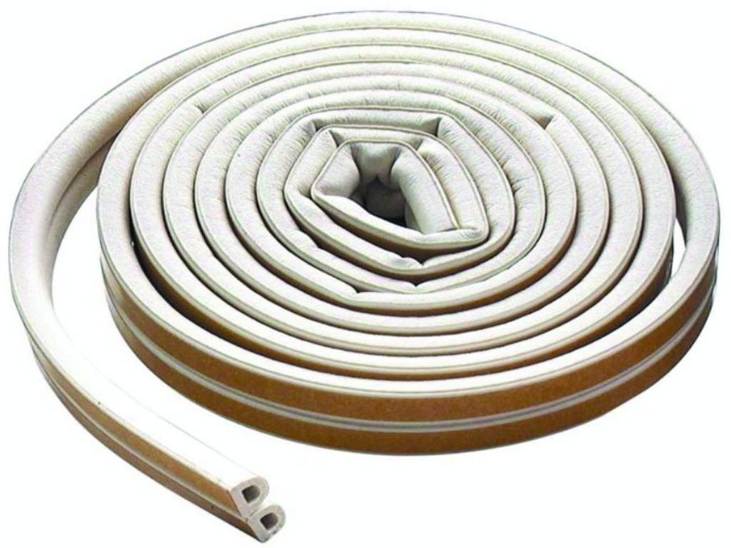 WEATHERSTRIP EPDM ADH17FT WHT 