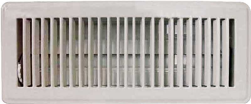 [2567568] REGISTER FLOOR 4X12IN WHT     