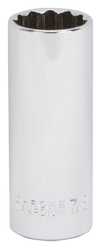 SOCKET DP 7/8INX12PT 1/2DRIVE 